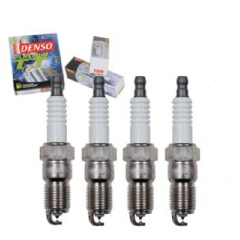 4 pc DENSO Platinum TT Spark Plugs for 1975-1980 Mercury Bobcat 2.3L L4