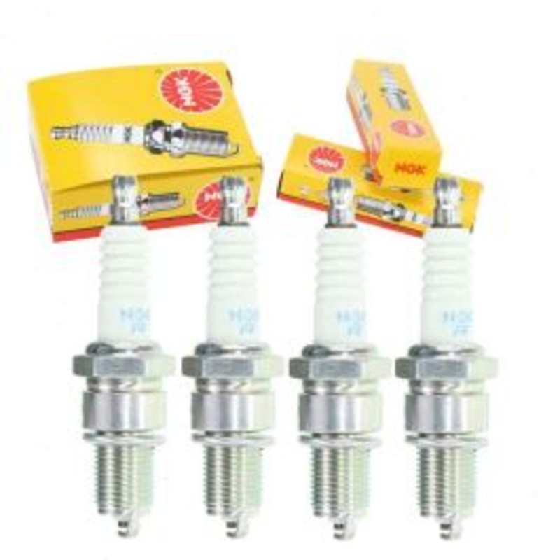 4 pc NGK Standard Spark Plugs for 1974-1978 Mercedes-Benz 230 2.3L L4