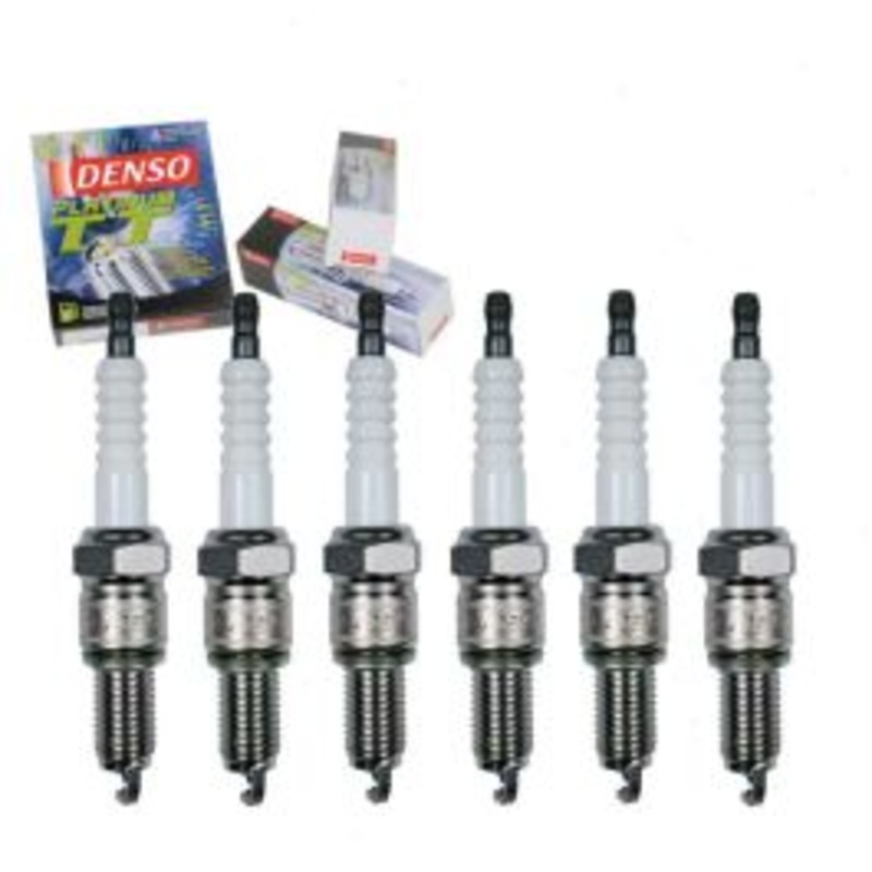 6 pc DENSO Platinum TT Spark Plugs for 1977 BMW 630CSi 3.0L L6