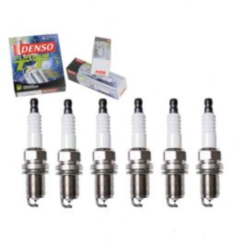 6 pc DENSO Platinum TT Spark Plugs for 2005-2009 Hyundai Tucson 2.7L V6