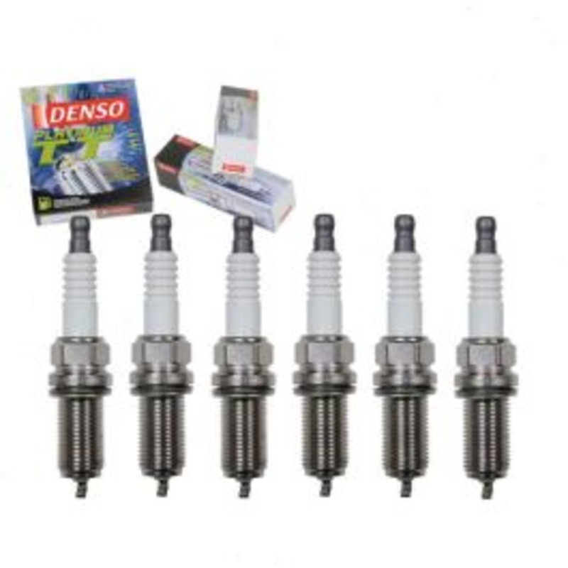 6 pc DENSO Platinum TT Spark Plugs for 2005 Cadillac STS 3.6L V6