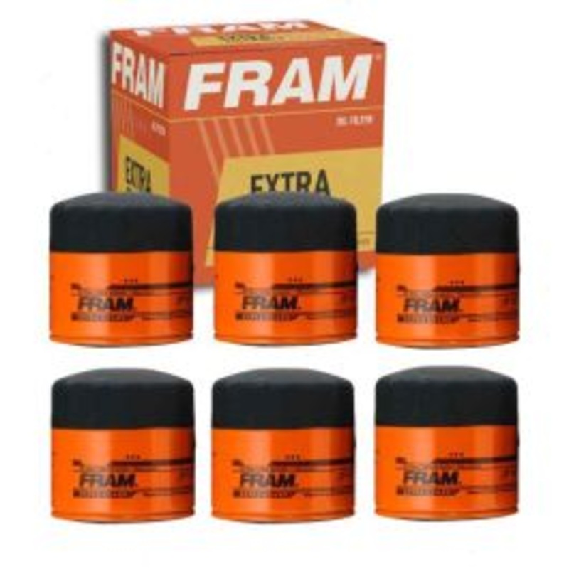 6 pc FRAM Extra Guard PH9688 Engine Oil Filters