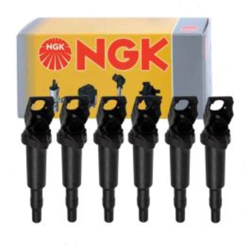 6 pc NGK 49010 U5009 Ignition Coils