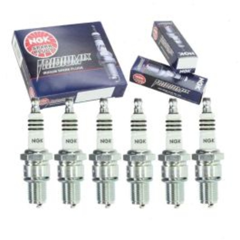 6 pc NGK Iridium IX 5044 BR8EIX Spark Plugs