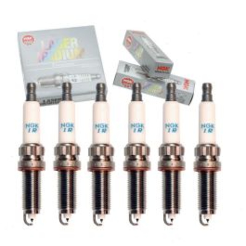 6 pc NGK Laser Iridium Spark Plugs for 2015-2016 BMW 435i Gran Coupe 3.0L L6