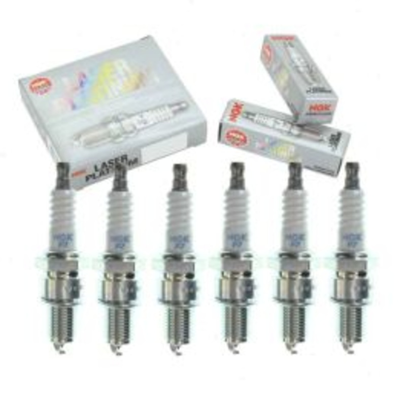 6 pc NGK Laser Platinum Spark Plugs for 1989-1994 Mitsubishi Montero 3.0L V6