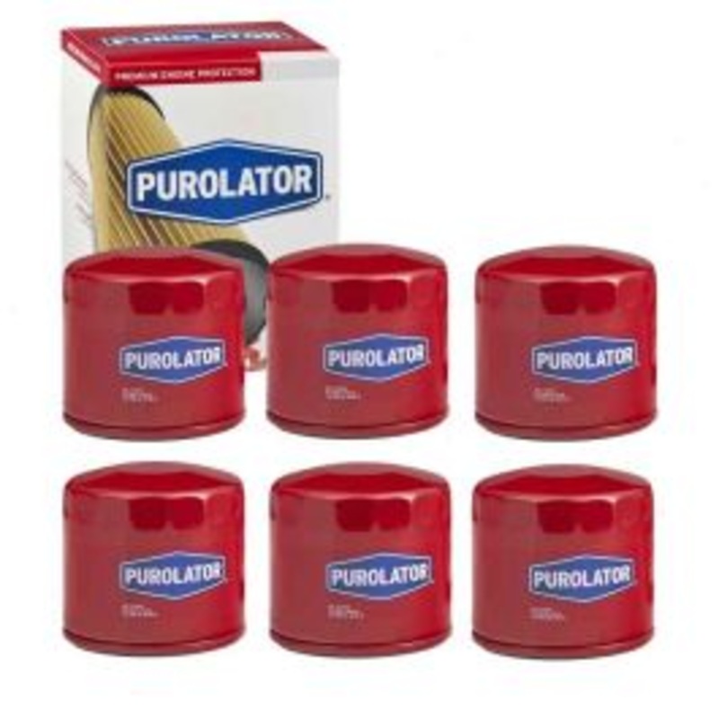 6 pc Purolator L24484 Engine Oil Filters