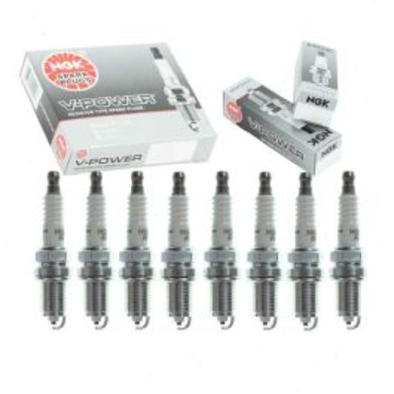 8 pc NGK V-Power Spark Plugs for 1992-1996 Dodge Dakota 5.2L V8