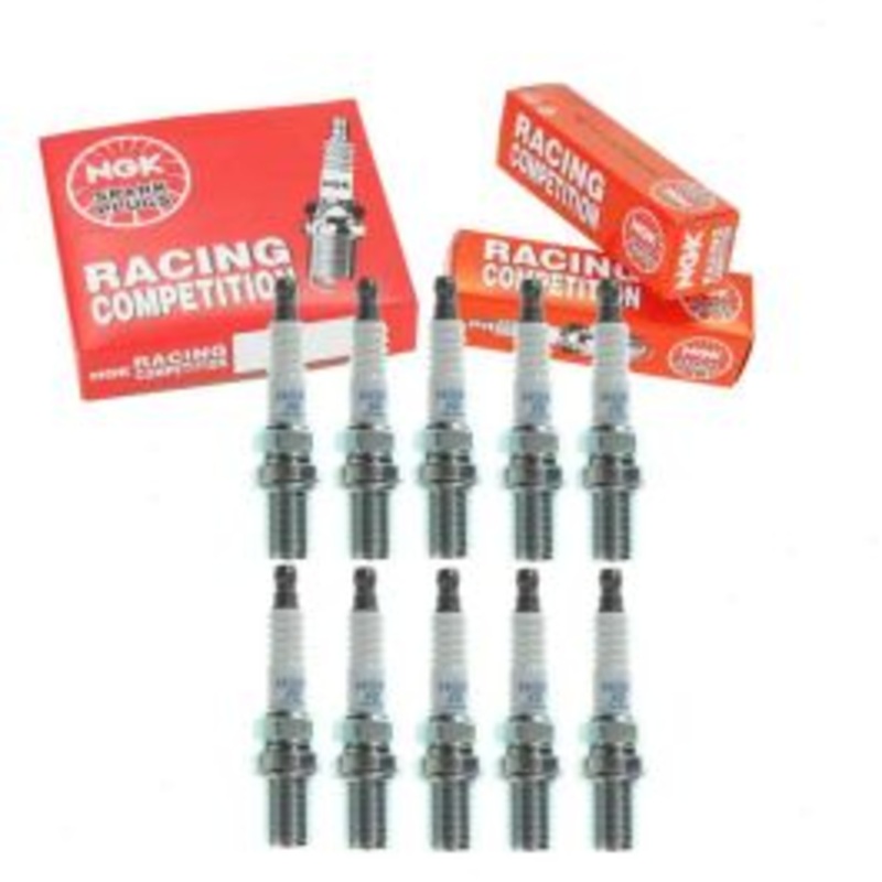 10 pc NGK Racing 4017 R6601-10 Spark Plugs