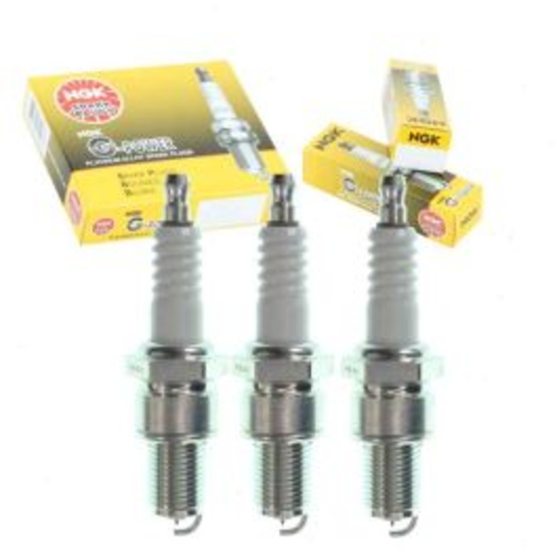 3 pc NGK G-Power Spark Plugs for 1988-1992 Daihatsu Charade 1.0L L3