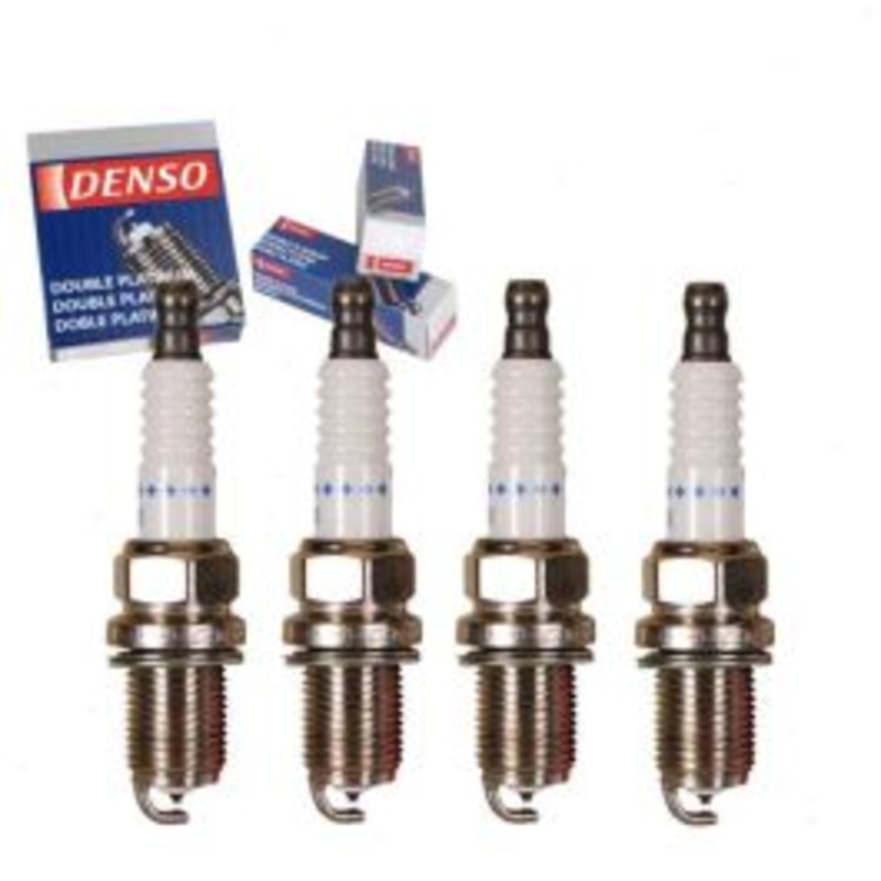 4 pc DENSO Double Platinum Spark Plugs for 1991-1998 Saturn SL 1.9L L4
