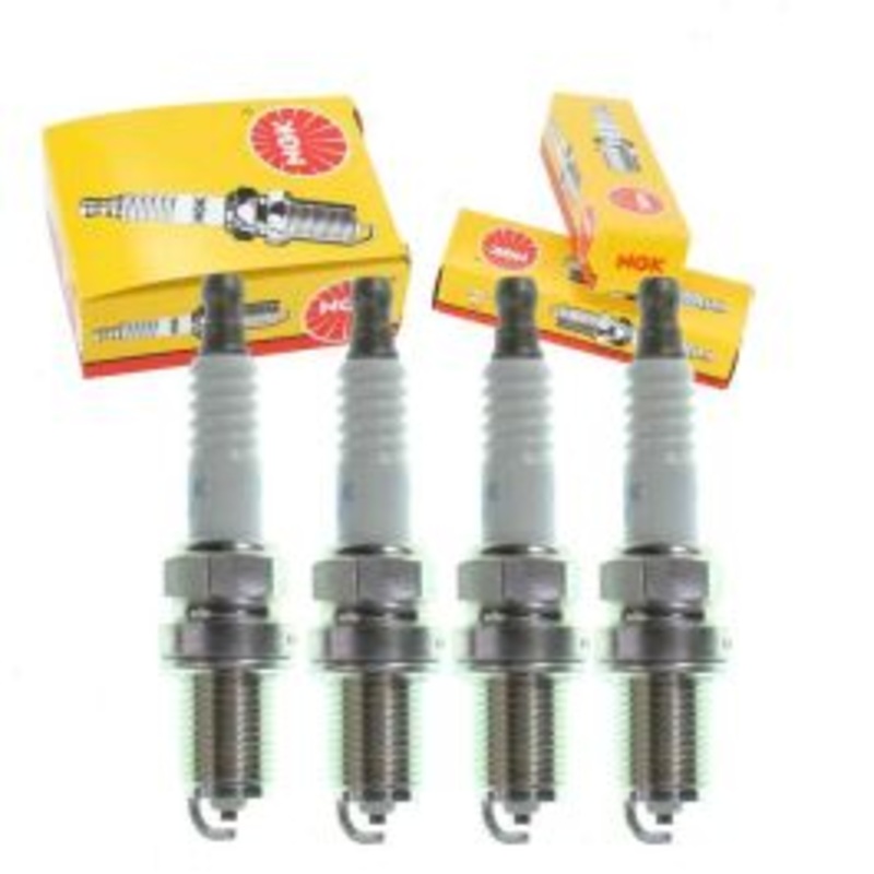 4 pc NGK Standard Spark Plugs for 1988-1990 Honda Prelude 2.0L L4