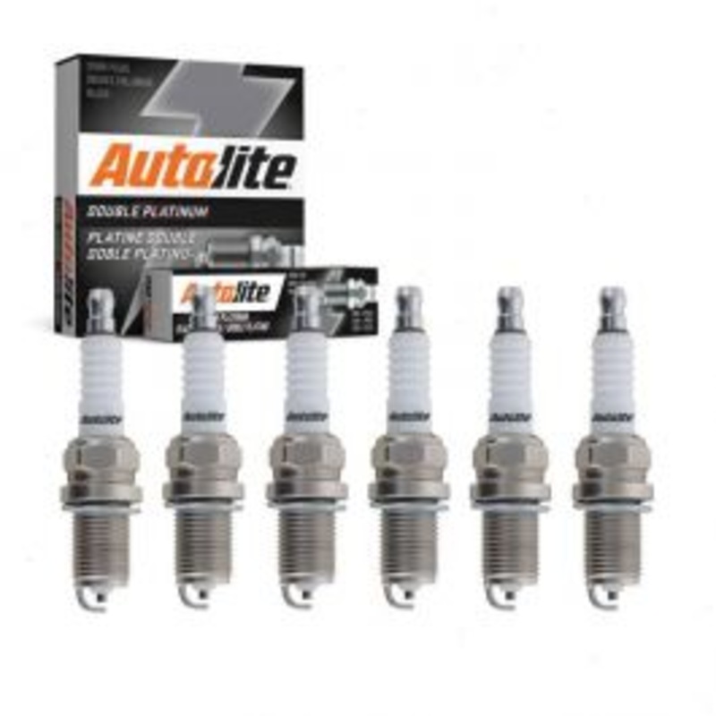 6 pc Autolite Double Platinum Spark Plug for 1998 Acura SLX