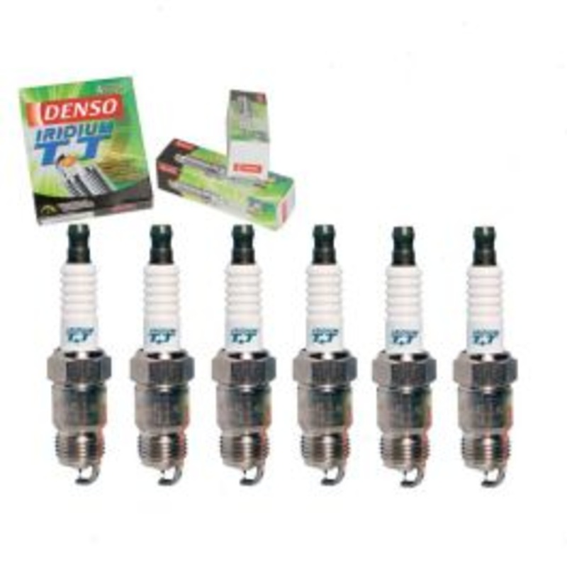 6 pc DENSO Iridium TT Spark Plugs for 1991-1994 Oldsmobile Bravada 4.3L V6