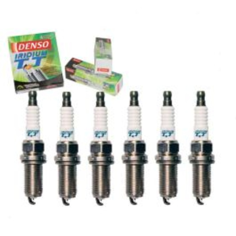 6 pc DENSO Iridium TT Spark Plugs for 2008-2013 BMW 128i 3.0L L6