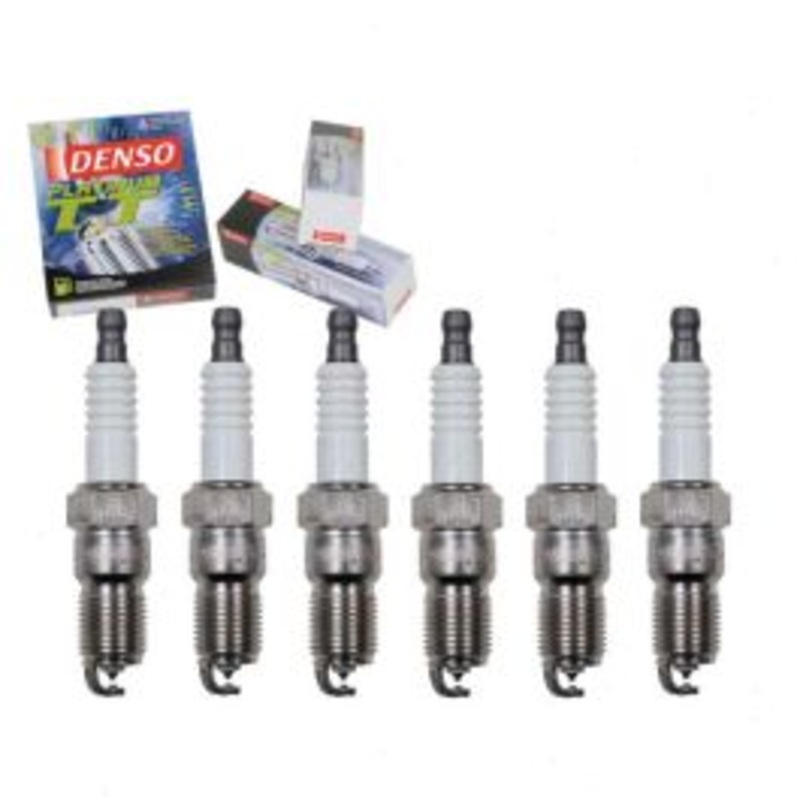 6 pc DENSO Platinum TT Spark Plugs for 1984-1990 Ford Bronco II 2.8L 2.9L V6