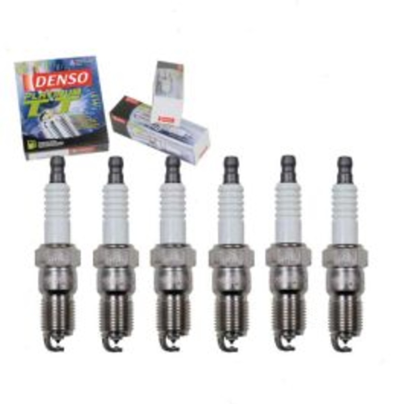 6 pc DENSO Platinum TT Spark Plugs for 1996-2001 Oldsmobile Bravada 4.3L V6