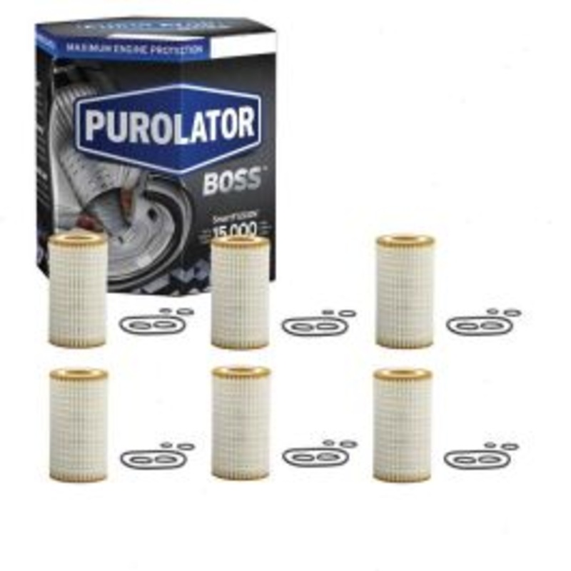 6 pc Purolator BOSS PBL25277 Engine Oil Filters