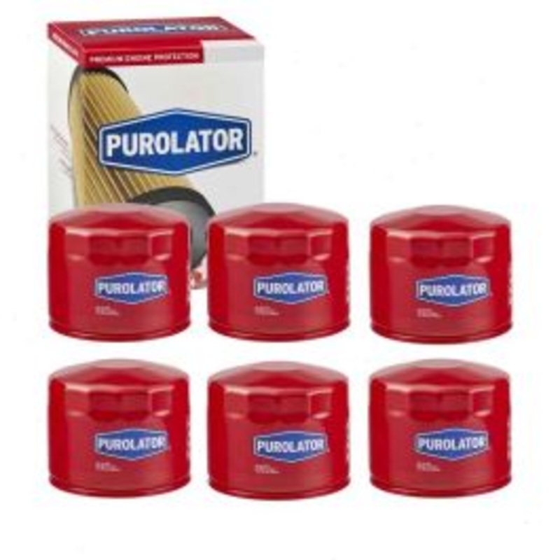6 pc Purolator L10193 Engine Oil Filters