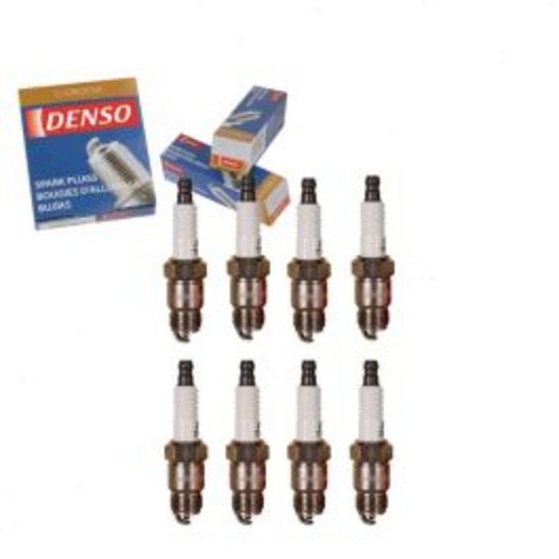 8 pc DENSO Standard U-Groove Spark Plugs for 1975-1976 Ford Elite 5.8L 6.6L 7.5L V8