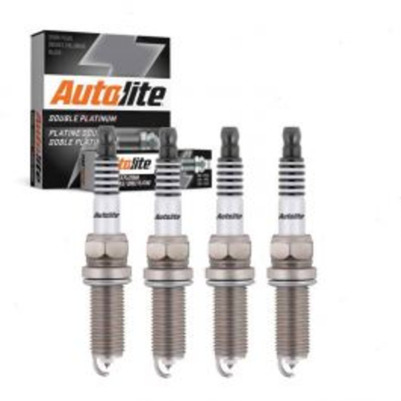 4 pc Autolite Double Platinum Spark Plug for 2013-2017 Honda Accord 2.4L L4