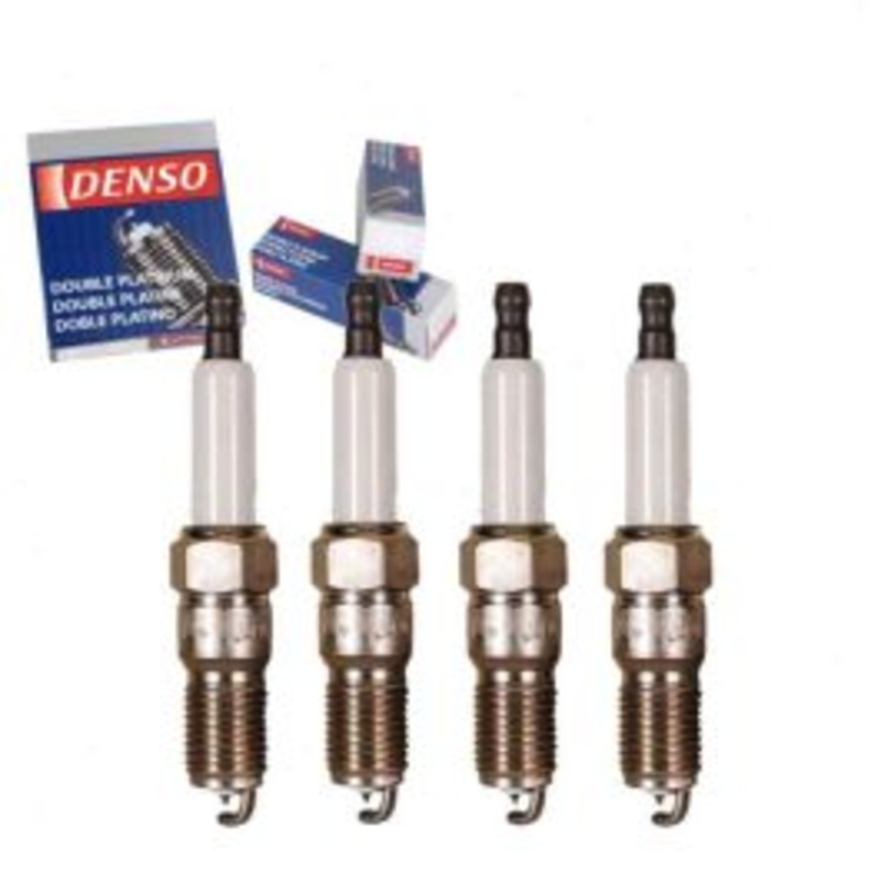4 pc DENSO Double Platinum Spark Plugs for 1987-1988 Oldsmobile Firenza 2.0L L4