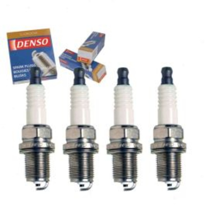 4 pc DENSO Standard U-Groove Spark Plugs for 1990-1991 Toyota Corolla 1.6L L4