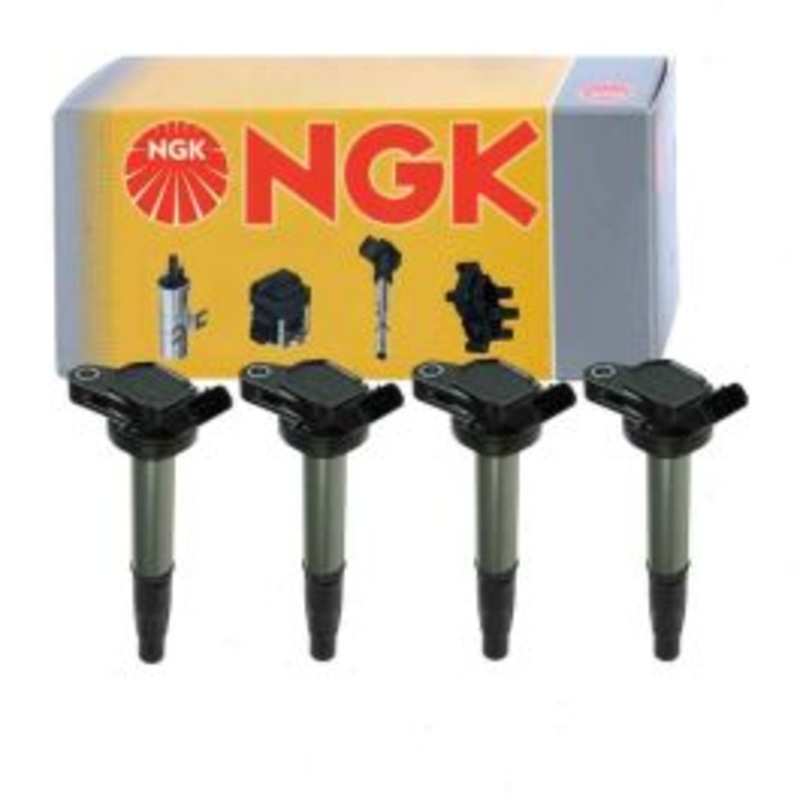 4 pc NGK Ignition Coils for 2010-2016 Toyota Prius 1.8L L4