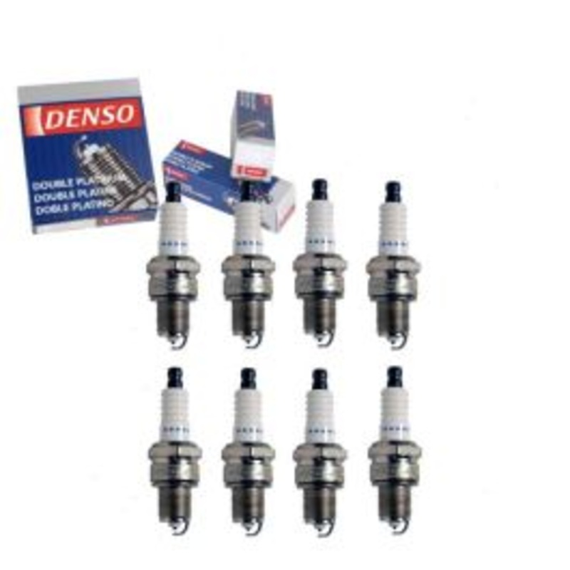 8 pc DENSO Double Platinum Spark Plugs for 1975-1980 Dodge D200 5.2L 5.9L V8