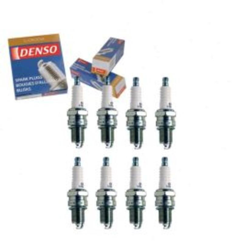 8 pc DENSO Standard U-Groove Spark Plugs for 1968-1974 Dodge W100 Pickup 5.2L 5.9L V8