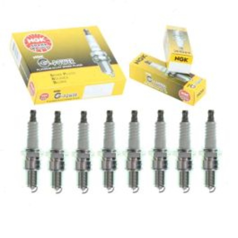8 pc NGK G-Power Spark Plugs for 1967 Dodge D100 Series 5.2L V8