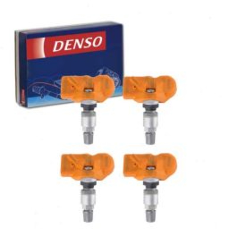 4 pc DENSO Tire Pressure Monitoring System Sensors for 2011 BMW 535i GT xDrive