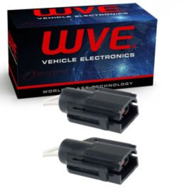 2 pc Wells WVE Rear ABS Wheel Speed Sensor Connectors for 1997 Dodge B1500 B2500