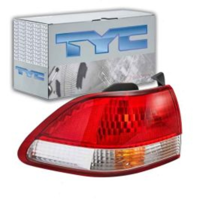 TYC Left Outer Tail Light Assembly for 2001-2002 Honda Accord