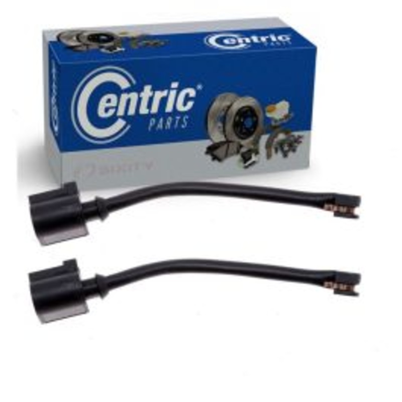 2 pc Centric Premium Rear Disc Brake Pad Wear Sensors for 2011-2020 Porsche Cayenne