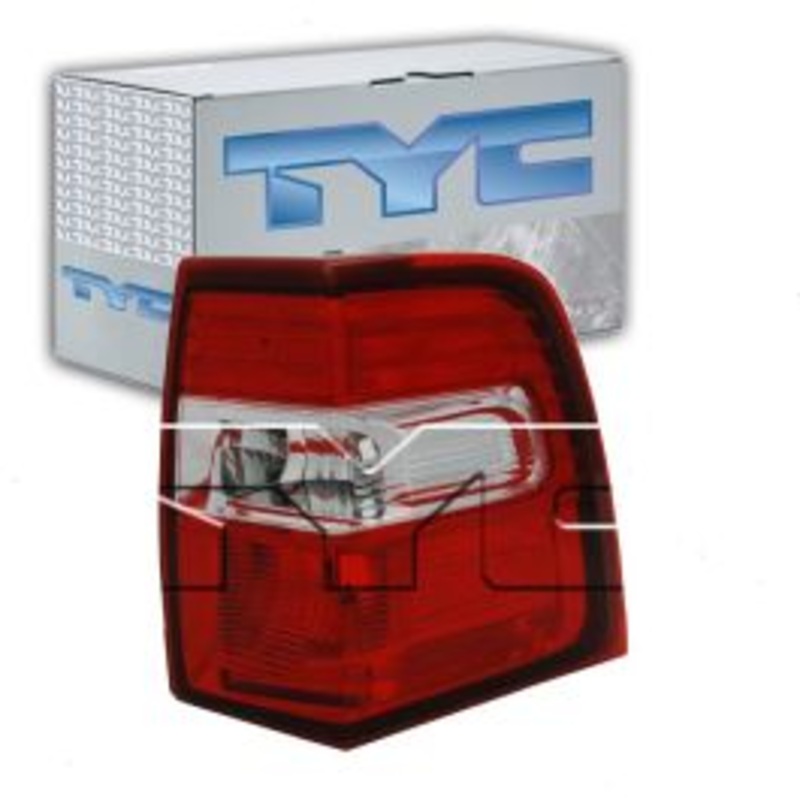TYC Right Tail Light Lens for 2007-2015 Ford Expedition
