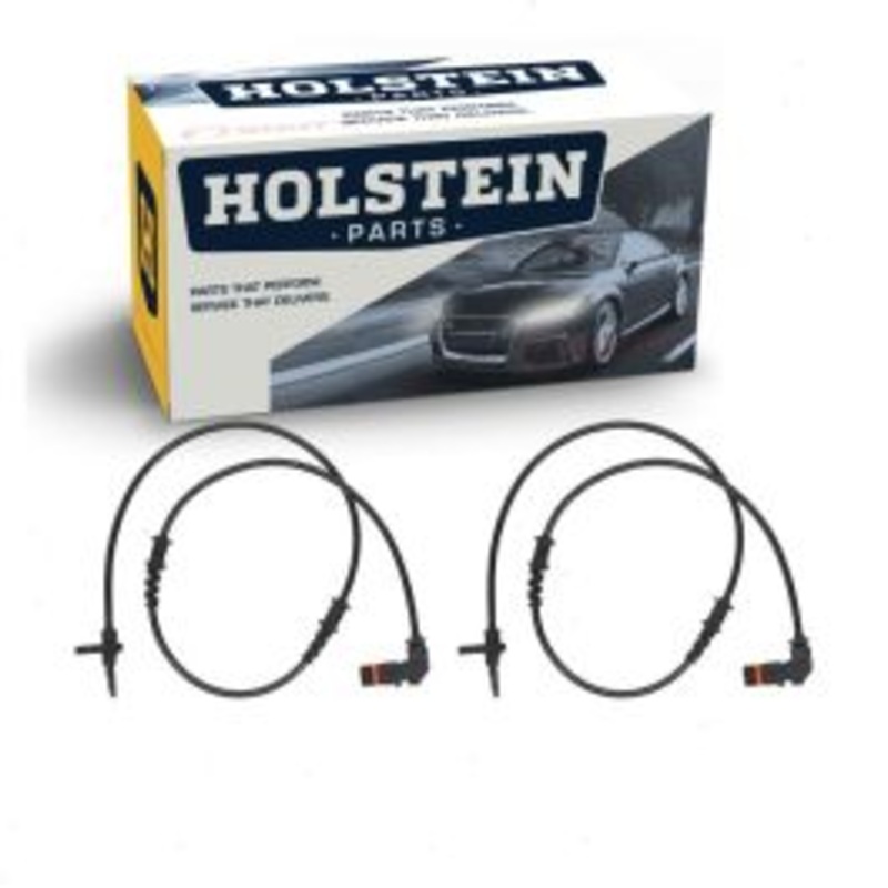 2 pc Holstein Front Left ABS Wheel Speed Sensors for 2012-2014 Mercedes-Benz CLS550