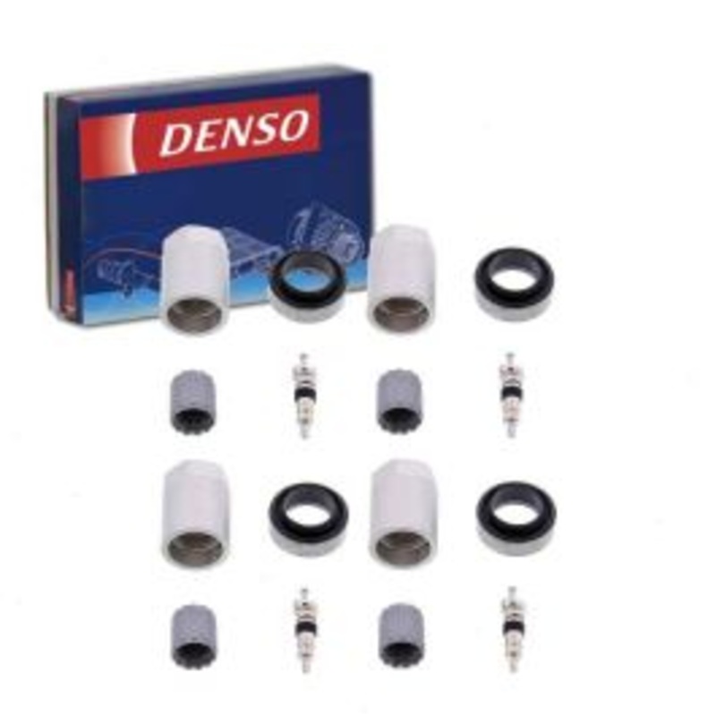 4 pc DENSO TPMS Sensor Service Kits for 2006-2014 Mazda MX-5 Miata