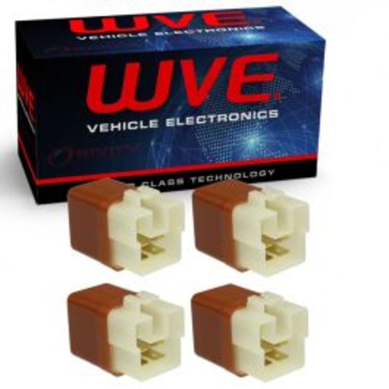 4 pc Wells WVE AC Compressor Control Relay for 2016-2017 Nissan Quest