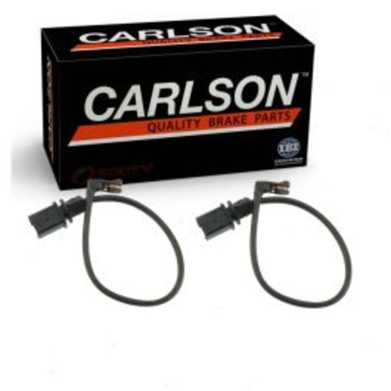 2 pc Carlson Rear Disc Brake Pad Wear Sensors for 2012-2018 Audi A6