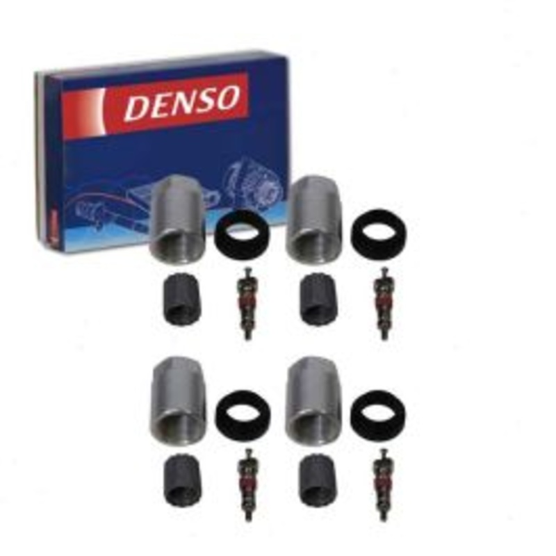 4 pc DENSO TPMS Sensor Service Kits for 2005-2009 Saab 9-7x