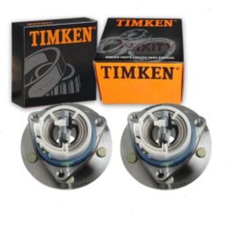 2 pc Timken Front Wheel Bearing Hub Assemblys for 2000-2001 Pontiac Bonneville