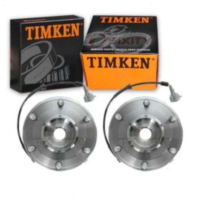 2 pc Timken Front Wheel Bearing Hub Assemblys for 2004-2007 Nissan Titan