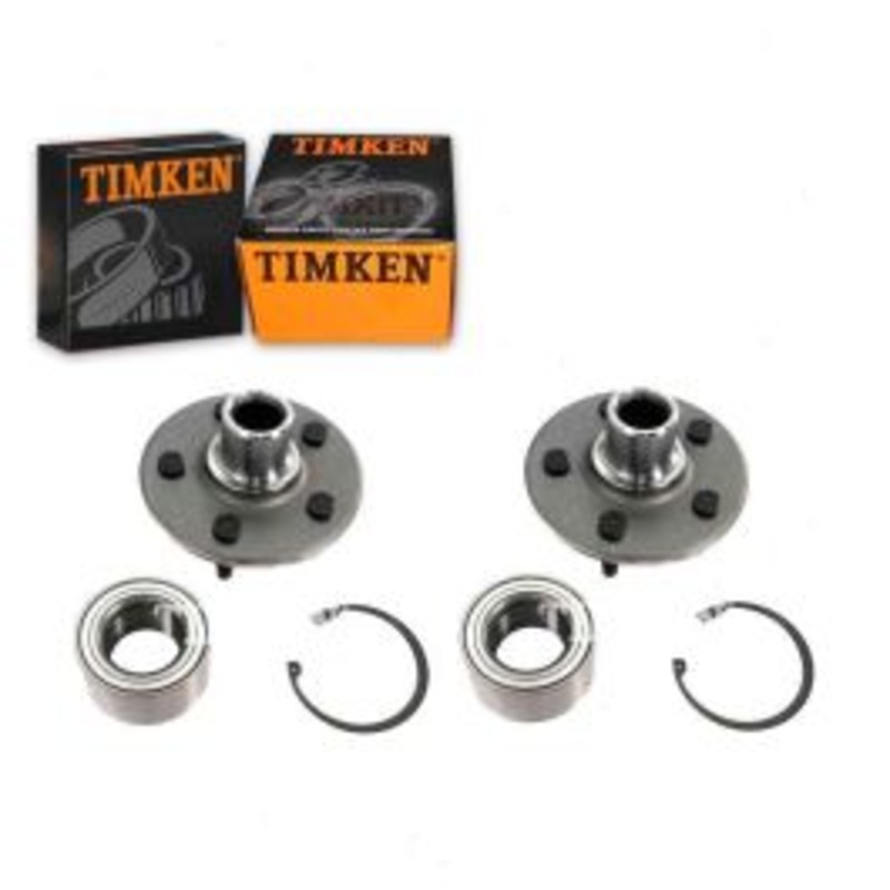 2 pc Timken HA590259K Wheel Bearing Hub Assemblys
