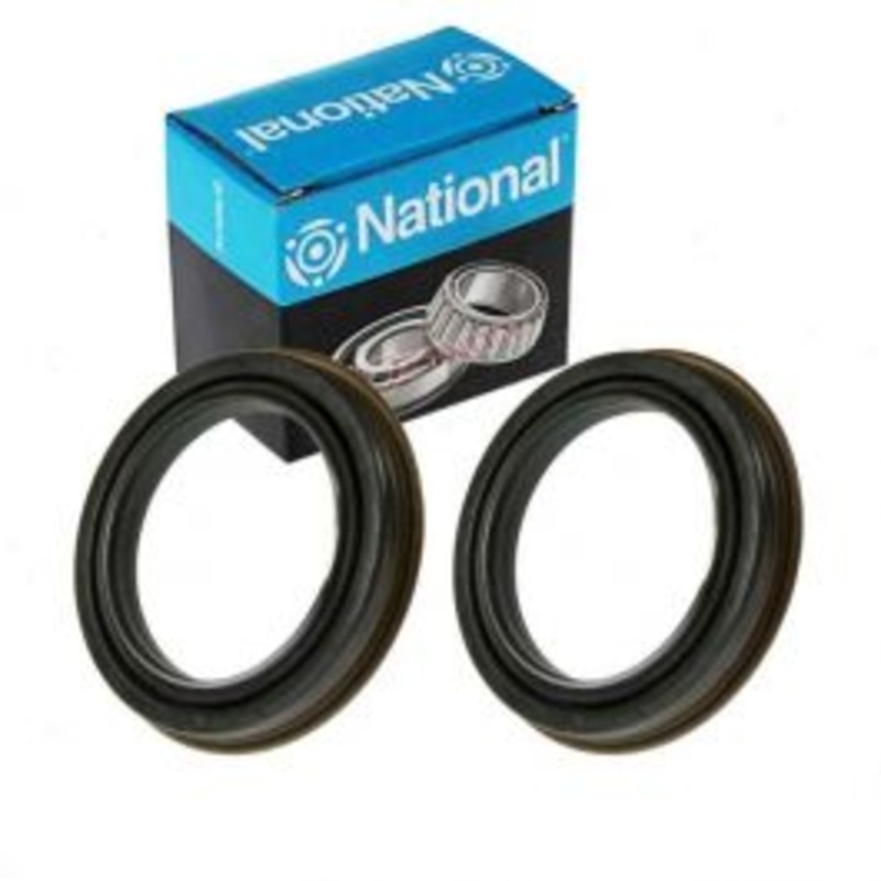 2 pc National Rear Inner Wheel Seals for 2001 GMC Sierra 1500 6.0L V8