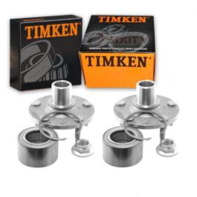 2 pc Timken Front Wheel Bearing Hub Assemblys for 2005-2011 Mercury Mariner