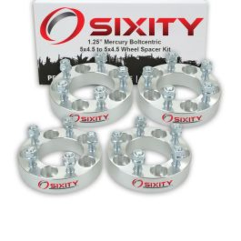 Sixity 4 pc 1.25" Thick Wheel Spacers - Mercury Marquis Montego - 5x4.5
