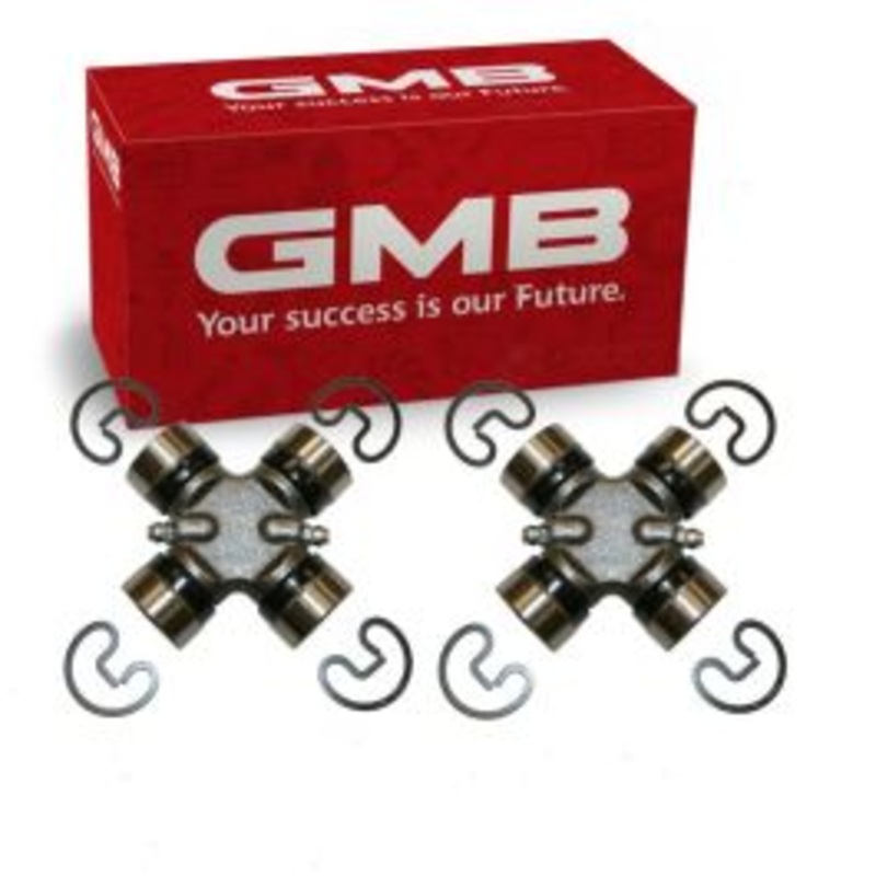 2 pc GMB Front Shaft All Universal Joints for 1994-2004 Land Rover Discovery