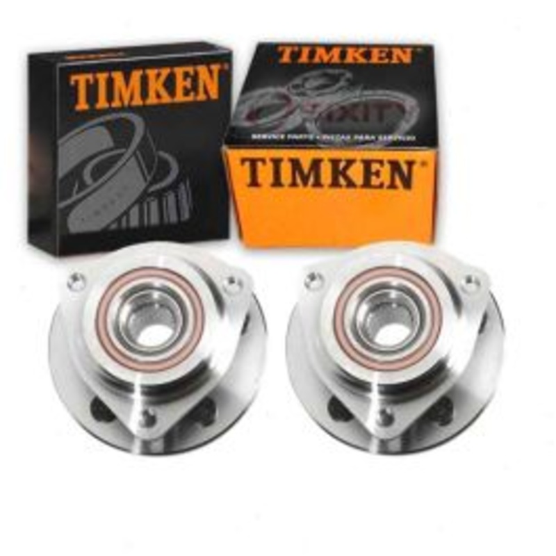 2 pc Timken Front Wheel Bearing Hub Assemblys for 1990-1999 Jeep Wrangler
