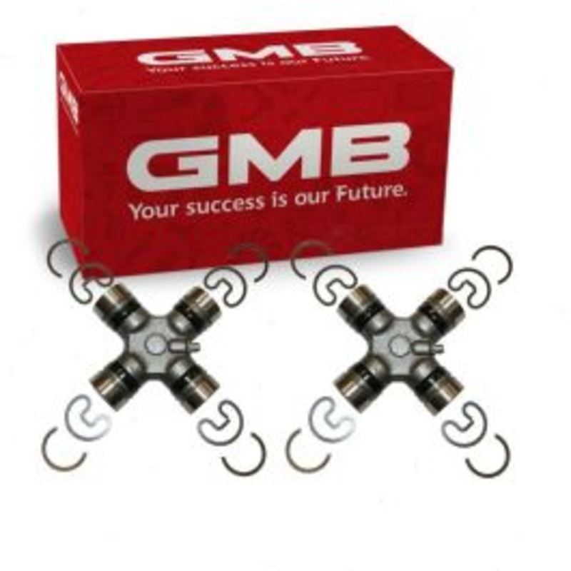 2 pc GMB Rear Shaft All Universal Joints for 2000-2015 Nissan Xterra